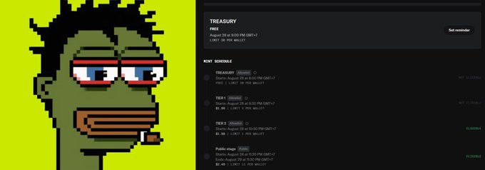 A pixel art-style character with green skin appears next to a Treasury rent schedule displaying January and February totals of $5,500 each.