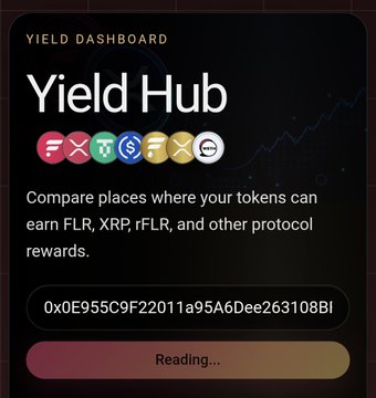 xtrp, xrp, flr, and other protocols are available for exchange on the yield hub platform.