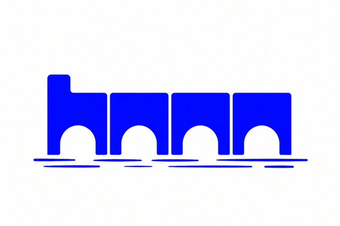 A bold blue icon depicts a bridge with multiple arches and a taller tower on the left, spanning over stylized water lines. The bridge imagery visually reinforces the post's suggestion that "today is a good day to bridge to @base," symbolizing the act of transferring assets to the Base network.