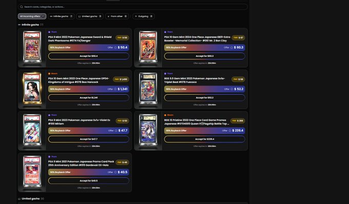 The image shows a computer screen displaying a website with a list of games available for purchase, including one called "@renaissxyz OP 天堂地獄卡機戰績還算可以 真實的結果! 抽了第三輪才抽到女帝，魯夫真的好運!" The post is titled "@renaissxyz OP 天堂地獄卡機戰績還算可以 真實的結果! 抽了第三輪才抽到女帝...". The image is related to the post, as it features a list of games available for purchase on the website.