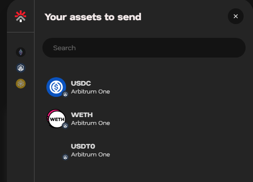 The image shows a screen with a list of cryptocurrency exchanges available for use. The main focus is on Bitcoin Cash and Ethereum, both of which are listed along with their respective exchange names. The text "Your assets to send" suggests that the user might be sending Bitcoins or Ether from one exchange to another. The post also mentions private payments being available on these exchanges, indicating a potential shift in payment methods for cryptocurrency transactions.