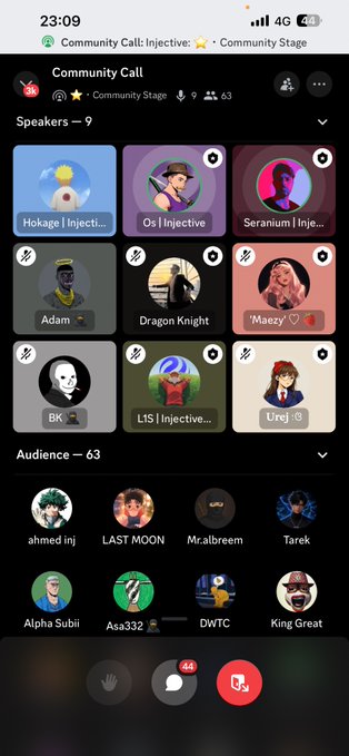 The image shows a phone screen with various social media apps displayed, including a community call app called Community Call. The screen also has several other apps such as messaging apps, photo galleries, and a chat window. The focus of the image is on the Community Call app, which appears to be the main subject or theme of the display.