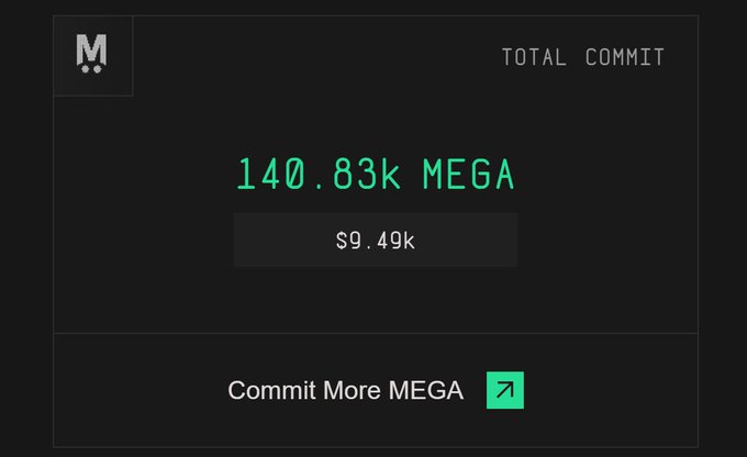 The image shows a black and white screen with text displayed, which appears to be related to an investment in MegaETH. The text highlights that MegaETH price action has been going down for two weeks since someone last posted about it, and as the content creator of this blog post, I have staketteed $9.5K for a total commitment of MegaETH price action. The conversation around this topic seems to be gaining momentum but there are negative opinions surrounding MegaETH in the comments section. It appears that some people are fuding by spreading unnecessary bad news and focusing on the price action rather than the actual investment opportunity itself, which is an interesting observation about online discussions.