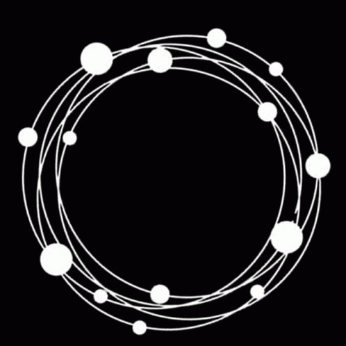 The image features a black background with white circles scattered throughout, creating an abstract design. The text "Let's do a fun challenge I will do live ice barrel challenge if someone buys by Donny within next 2weeks Let'S burn some OMIs!~ Half of the final proceeds will go to charity where we can bless more kids" is written in white letters above and below the circles, respectively. The text is positioned at the bottom right corner of the image.