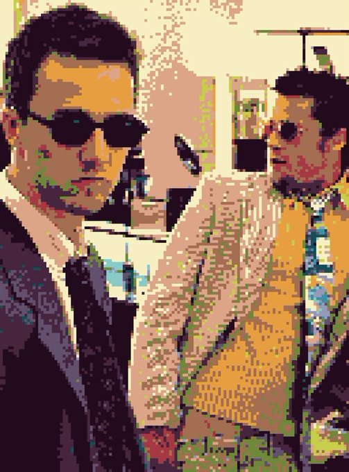 The image features two men wearing suits and sunglasses standing next to each other against a white background. They are positioned close together, with one man slightly behind and closer to the viewer than the other. There is also a chair visible towards the top left corner of the image. The caption provided relates the image to a post on social media, which talks about institutions aggressively absorbing the circulating supply of hyped-up over 14 hours. This post has been shared with an additional 11,321 tokens (worth $11.1M) in the past few days, reaching a total value of $6.75M.