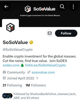 The image shows a screenshot of an advertisement for so-so-value. The text on the screenshot clearly displays the name "so-so-valuate" along with additional information, such as details about the advertiser, followers, and a description of their services or product. There is also a social media post featuring a link to join their online community. It appears that someone has unfollowed the advertiser's post, which may be an indication that the post received negative feedback or didn't meet certain expectations. The overall impression is that the so-so-valuate advertisement could potentially face some challenges due to negative opinions from its followers.