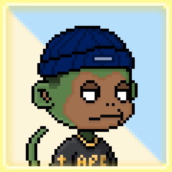 A pixel art illustration depicts a character wearing a blue cap and a shirt with "HOPE" on it, featuring green accents and a stylized, wide-eyed expression.