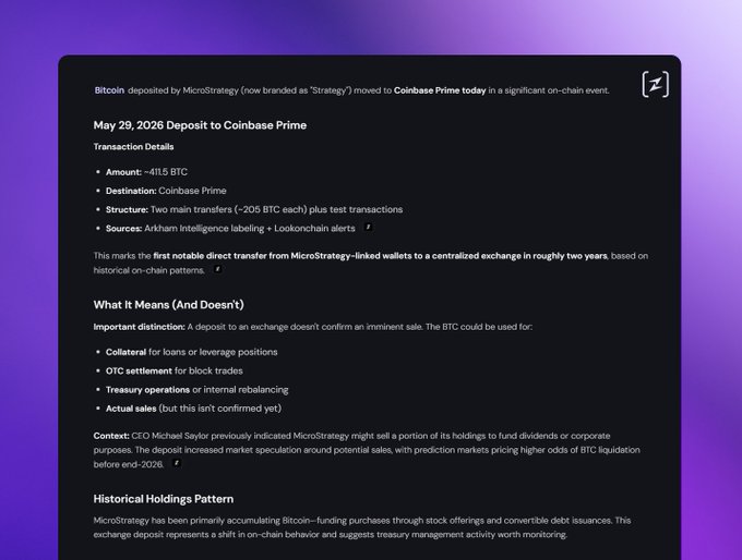 The image features a screenshot of a webpage with text about strategy trading on different exchanges, including a specific exchange named "strategy trading". This exchange seems to be in focus at the time of the screenshot. The image also includes an image of a purple color scheme which contributes to the overall aesthetics and design of the webpage.
