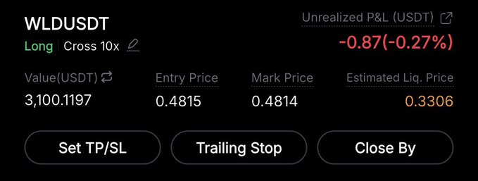 The image features a screenshot of a trading app with several buttons, including "Longing", "Shorting", "Trading Stop", and "Close by". The main focus seems to be on a long or short position, but there's also something called a "tipping stop" at the bottom. The screen shows the actual price for one specific item, which could be cryptocurrency, stock, or another market instrument. In relation to this post about trading strategies and money management, it appears that someone is using the app to execute these strategies in real time.