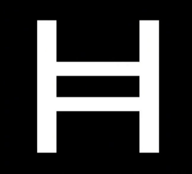 A bold white letter "H" on a black background, serving as the Hedera ($HBAR) logo to visually anchor the news about the HBAR spot ETF's strong weekly inflows.