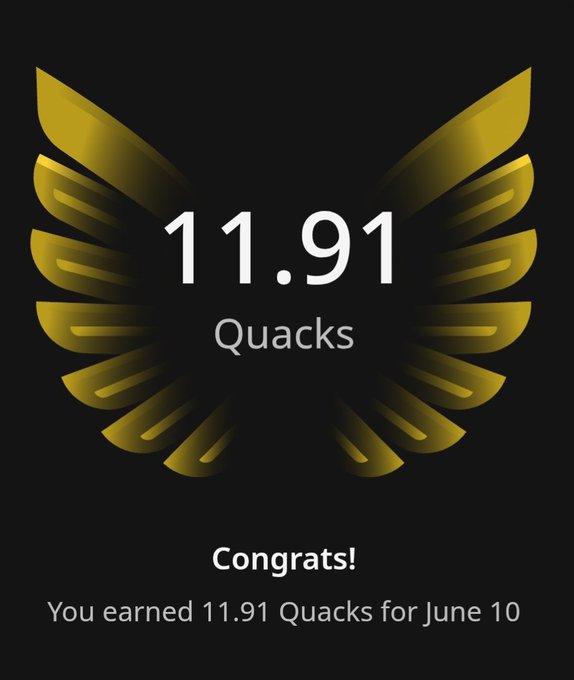 The image depicts a wall chart that shows a person's accomplishments related to a Quacking app they've been using for an extended period of time. The user has reached 11.91 Quacks, which is quite impressive considering the amount of time spent on the app. This accomplishment may be rewarded with something special or useful like an exclusive premium feature or additional Quack credits that can help boost their overall account balance or performance within the app. The wall chart serves as a visual representation of the user's progress and achievements in Quacking, showcasing their dedication and commitment to the game and its rewards system.