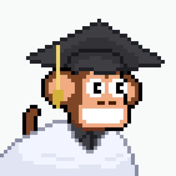A pixel art illustration of a Black pirate character with an afro, wearing a white shirt, and sporting a gold earring and white teeth grin.