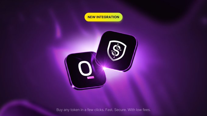 The image features two square icons, one of which has a dollar sign symbolizing money, while the other has a shield with a dollar sign inside. The text above them reads "New Integration", indicating that there's an integration between these two symbols or elements in the image.