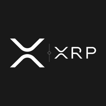 The image features the XRP logo, a stylized "X" design alongside the "XRP" text in white against a black background. This visual ties directly to the post discussing XRP's recent 11.4% price increase over 14 days, as the logo represents the cryptocurrency being analyzed for its upward momentum.