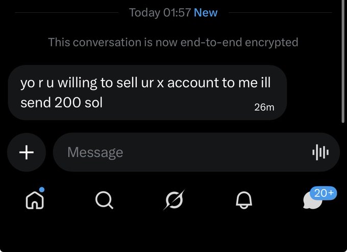 The image shows a text message conversation between two people, with one person asking for money from the other. The recipient of the message has declined the offer, stating that they are not interested in receiving any more money at this time.