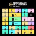 A small thumbnail image showing the 'Crypto SpaceS NFT Project' header above a grid of colorful cartoon character avatars.