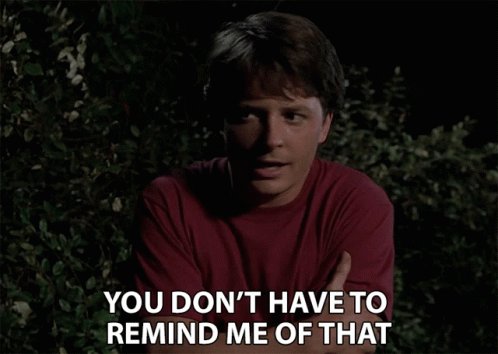 ers face is illuminated by a spotlight, with the text "You don't have to remember me of that" above it.