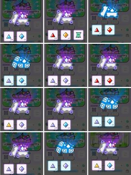 The image shows a grid of nine different images, each depicting various types of gemstones or objects related to the game "Stepn & Stepngo May Mystery Box Report". The first row features a purple diamond, a blue diamond, and a white diamond. The second row has a purple diamond, a green diamond, and a white diamond. The third row shows a purple diamond, a blue diamond, and a white diamond. The fourth row displays a purple diamond, a green diamond, and a white diamond. The fifth row features a purple diamond, a blue diamond, and a white diamond. The sixth row has a purple diamond, a green diamond, and a white diamond. The seventh row shows a purple diamond, a blue diamond, and a white diamond. The eighth row displays a purple diamond, a green diamond, and a white diamond. The ninth row features a purple diamond, a blue diamond, and a white diamond.