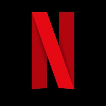 The image shows the Netflix "N" logo in red against a black background, representing the streaming platform that is releasing a new series about the rise and collapse of cryptocurrency exchange FTX.