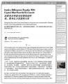 A screenshot of a New York Times news article featuring a headline referencing "Goolsbee," with the article's body text visible but too small to read clearly. The image relates to the post as the source material used for generating the dubbing script, as the creator states the script content was based on this NYT report.