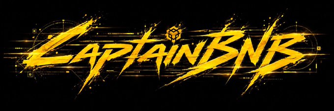 A stylized yellow logo reading 'CAPTAINBNB' on a black background with lightning effects and a small cube icon.
