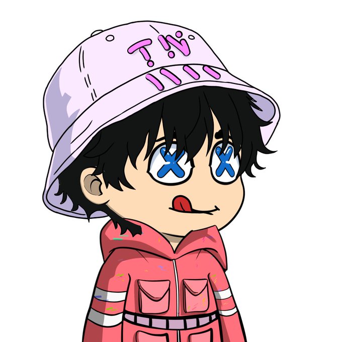 The image features a cartoon character wearing a pink hat with "Tw Tw" written on it. The character appears to be a boy or a girl, possibly from Japan, as they are described as having blue eyes. They are dressed in a pink jacket that has multiple pockets and a striped collar. The background of the image is white, which contrasts with the colorful attire of the character. There is no text present in the image, but it seems to be related to the post about the Nobles Still Under radar or something similar.