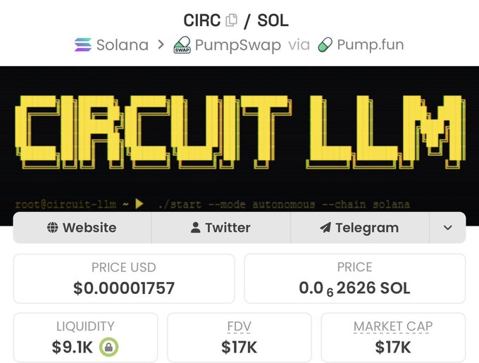 "The title of this post reads 'Circuit LLM'. This is a description or caption of an image, and it contains text that uses a lot of numbers, which may suggest a financial context such as trading of cryptocurrency or other similar platforms."