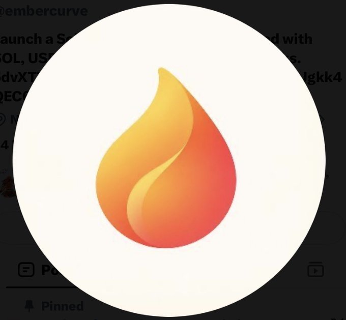 A stylized flame icon in orange and yellow gradient displayed in a white circle against a dark background.