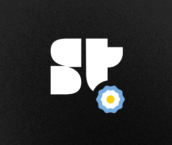 The image depicts the "ST" logo, likely representing Superteam, with an Argentine flag emblem, hinting at its operations or focus within that region. This visual directly ties into the post's critique of gated communities like Superteam, which control access and funding without adequate transparency or accountability.