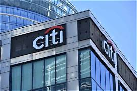 An exterior shot of a building displaying the 'Citi' (Citibank) logo.