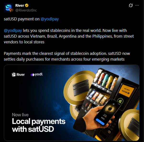 urn:snowflake-usd: payment options include SatUDPay, YODPay, and others.