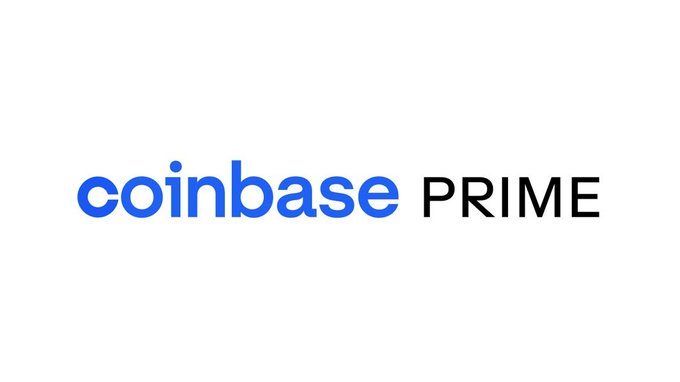 The Coinbase Prime logo displayed in blue and black text on a white background.