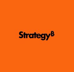 An orange square logo with the text 'Strategy B' in black and white.