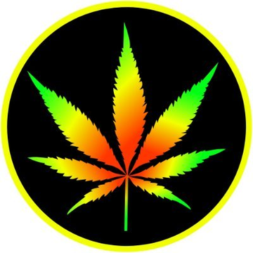 The image features a vibrant, colorful leaf-like design with a gradient of colors, including yellow, green, orange, and red. The leaf appears to be floating or suspended in mid-air against a black background. The text "@CardanoWEED has become a Mithril Signer" is written below the leaf, indicating that the leaf is being used as a symbol for the cryptocurrency Cardano. The post also mentions that the leaf was created by @MethrilSigner and is ready to start signing from Epoch 635 What is Mithril? Read below for more information about this cryptocurrency.