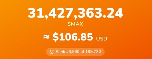 The image shows an orange banner containing text, including numbers representing $100,000 and $106,857 US dollars respectively. It also features a logo for HyperCore or HyperEVM with a purple color scheme at the bottom of the screen.