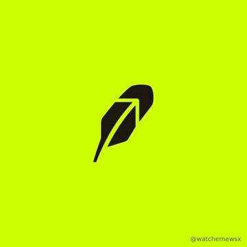Bright neon yellow-green background featuring a black stylized feather or quill logo with the watermark '@watchrenewsx' in the bottom right corner.