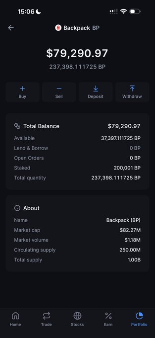 The image shows a phone screen displaying a summary of a cryptocurrency transaction, specifically Bitcoin Cash. The text on the screen reads "Bitcoin Cash $79.9B", indicating that someone has sent money through Bitcoin Cash. This information is relevant to the post about Bitcoin Cash because it highlights the value and popularity of this digital currency among users.