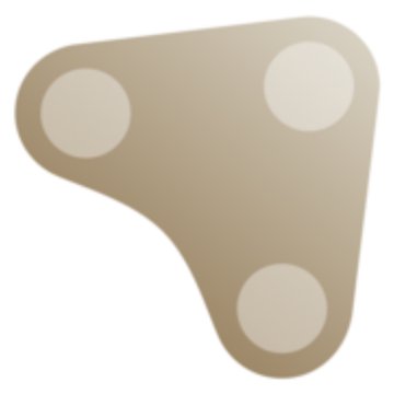 A tan-colored, rounded triangular logo featuring three circular dots, resembling the Kite AI brand mark, accompanies an announcement about Kite joining the Avalanche Payments Collective.