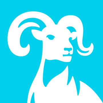 A stylized white ram's head logo on a turquoise background represents T. Rowe Price's new actively managed crypto fund (ticker: $TKNZ), which will dynamically trade multiple cryptocurrencies rather than holding a single asset like Bitcoin.