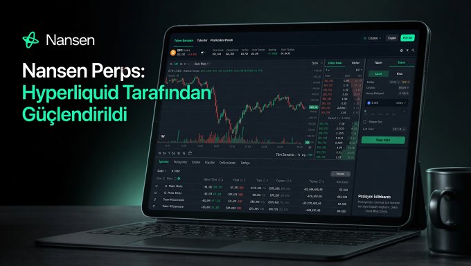 In this image, there's an open laptop with a stock trading dashboard displaying various charts and indicators of different stocks. A cup can also be seen nearby next to the laptop. The image shows a market visualization designed for traders who are interested in purchasing or selling stocks based on their analysis.