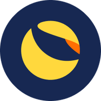 The image shows the LUNC (Terra Luna Classic) logo, featuring a yellow crescent moon shape with a small orange tip on a dark blue circular background. This directly corresponds to the $LUNC cryptocurrency being discussed in the post, which explains how the CLARITY Act could provide a legal pathway for legacy tokens like LUNC to potentially be reclassified as commodities despite the baggage from the SEC case.
