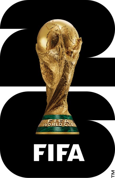 The image features the golden FIFA World Cup trophy set against a large black number "3" background, with "FIFA WORLD CUP" inscribed on the trophy's green base and "FIFA" displayed prominently in white text below. This imagery of the World Cup trophy ties directly to the post about the Spain vs. France match, leveraging the global football tournament's prestige to promote the $FRANCE26 token, suggesting the token is thematically linked to France's performance in the World Cup.