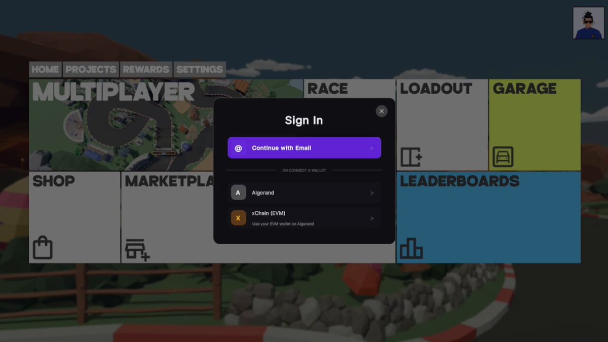 The image shows a screenshot of an online game called "Sign In", which appears to be a racing game, with a player's name displayed at the top left corner. The game has multiple levels, including one for beginners and another for more advanced players. The game also features a leaderboard that displays the names of the top players in each level.