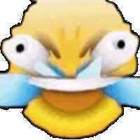 A small pixel-art image of a crying character with large eyes and a yellow and blue outfit.