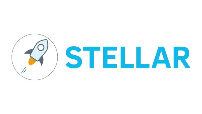The image features a logo for a company called "Stellar". The logo consists of a rocket ship, which is blue and white, flying through space against a gray background. Below the rocket ship, there's text that reads "Stellar" in black letters. The text also mentions that the company will be using tokens to invest in DTCC (Digital Trust Company) assets. These tokens will be issued on the first half of the year starting from 2027 and will be used as digital tokens for investing in the DTCC.
