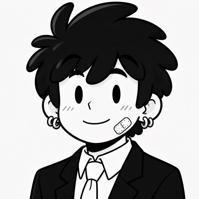 The image features a cartoon boy with a bandage on his face, wearing a suit and tie. The caption reads "I'M ON JUP SUSTAINABILITY. Then on Bags. Next maybe Pumpfun. Because I like exploring and leaving a mark across the ecosystem." This post seems to be promoting an eco-friendly lifestyle or encouraging people to take care of their environment, as indicated by the bandage on the boy's face symbolizing a personal commitment to sustainability.