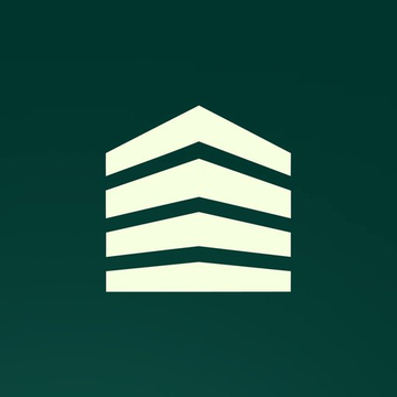 A military rank insignia showing three chevrons on a dark green background.