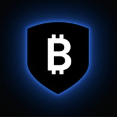 The image shows a glowing blue shield featuring the white Bitcoin "₿" symbol, representing cryptocurrency security and protection. This visual metaphor of a secured shield aligns with the post about BitGo, a digital asset custody company, as Mizuho lowers its price target amid regulatory clarity delays that may extend BitGo's competitive edge in safeguarding crypto assets.
