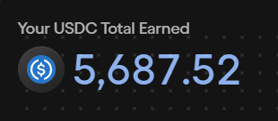 The image is a screenshot of a post that shows a user's reward for participating in an online competition. The post indicates that the user has achieved 5,6,877.52 points during week 1 (which corresponds to day 1), out of a total pool of 15M points. This information suggests that the user could potentially win $600 in prize money at the end of the week.