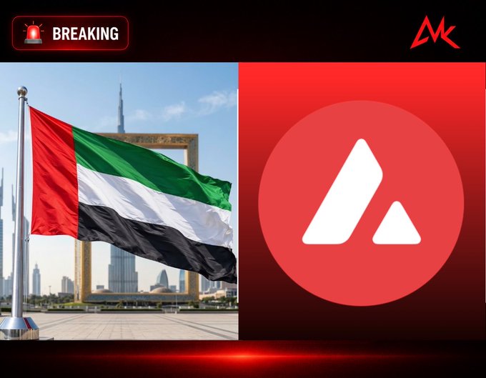 A news graphic featuring the UAE flag alongside Dubai landmarks, with 'BREAKING' text and a red logo.